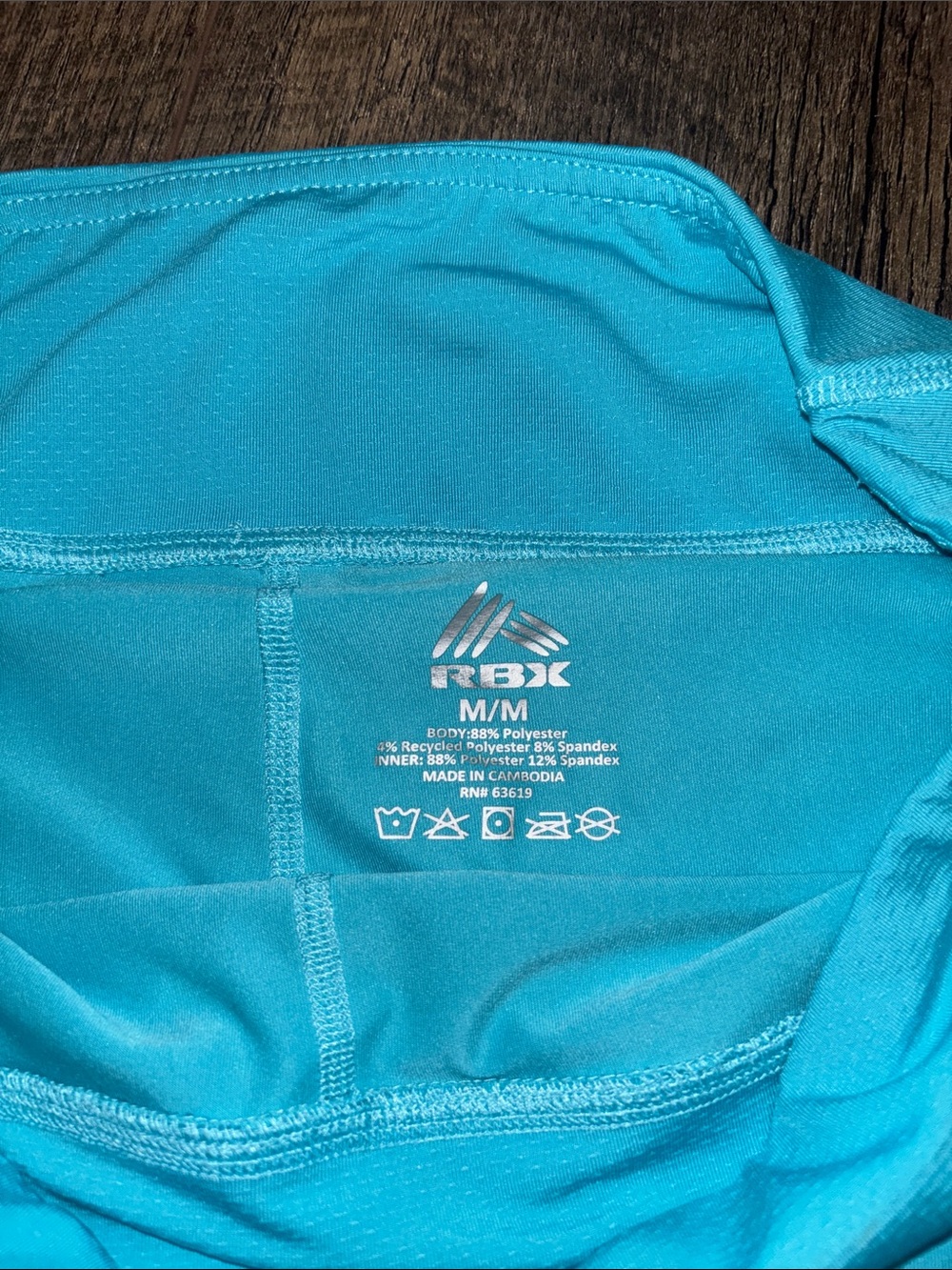RBX Teal Performance Skort - Picture 2 of 6